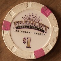 Fremont Hotel One Dollar Chip.