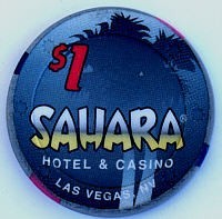 Sahara Casino One Dollar Chip