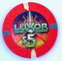 Luxor Casino Five Dollar Chip