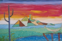 Abstract Las Vegas Desert Fine Art Print
