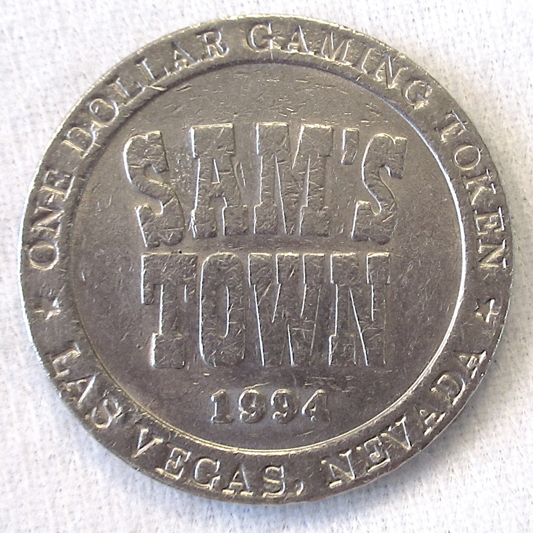 Sams Town $1 Token - Product Image