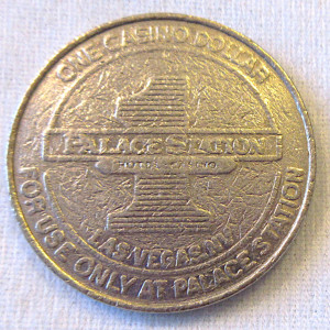 Palace Station $1 Token - Product Image