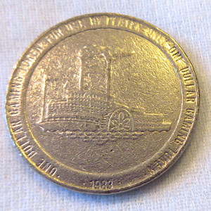 Showboat $1 Token - Product Image