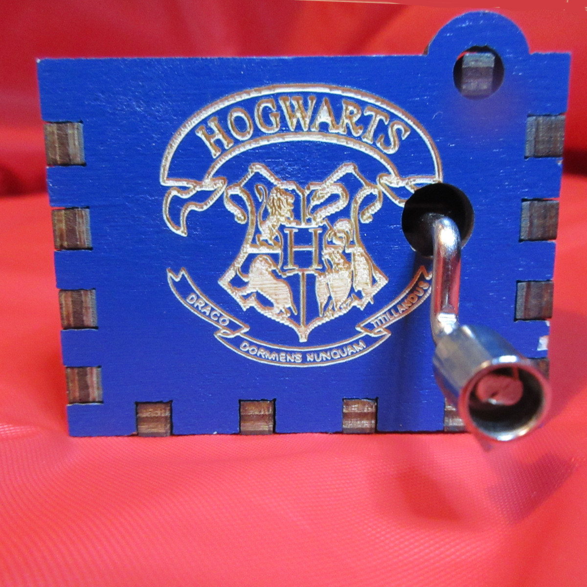 Harry Potter Hand Crank Music Box - Blue