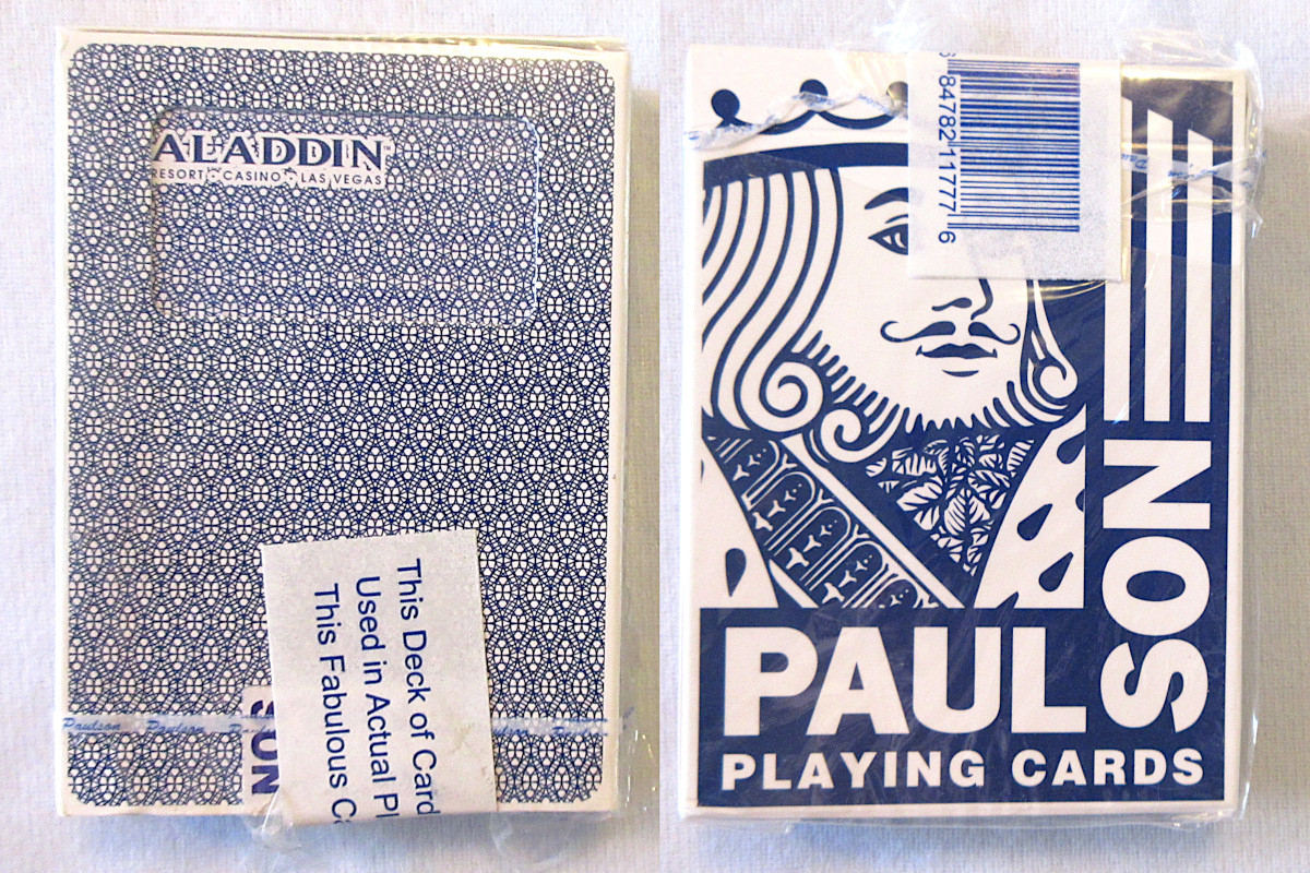 Aladdin Playing Cards - Product Image