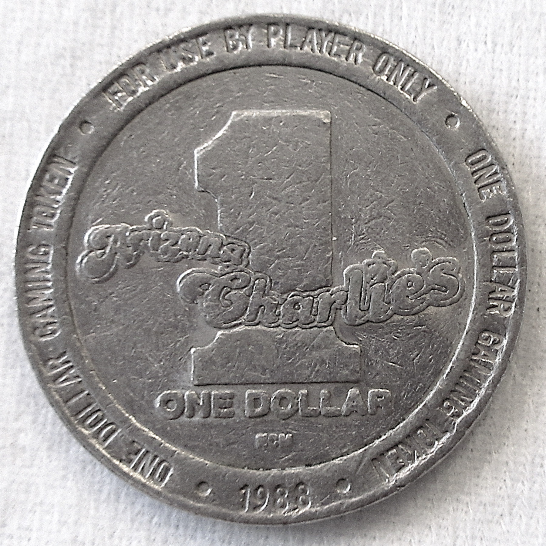 Arizona Charlies $1 Token - Product Image