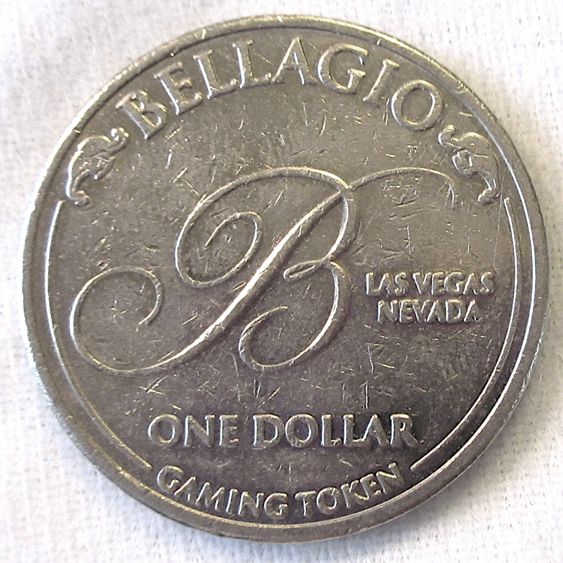 Bellagio $1 Token - Product Image