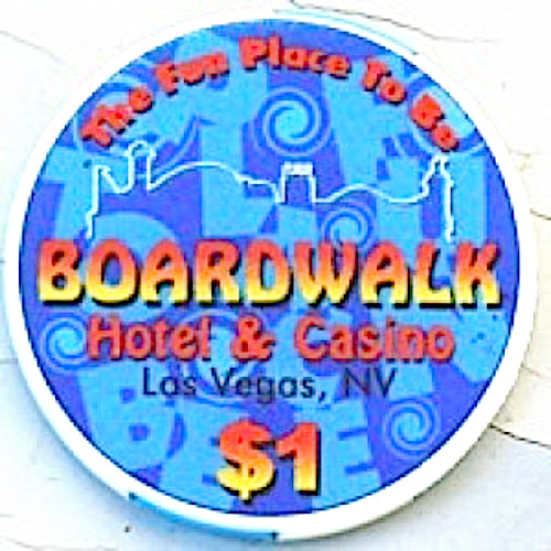 Boardwalk Hotel/Casino $1 Chip - Product Image