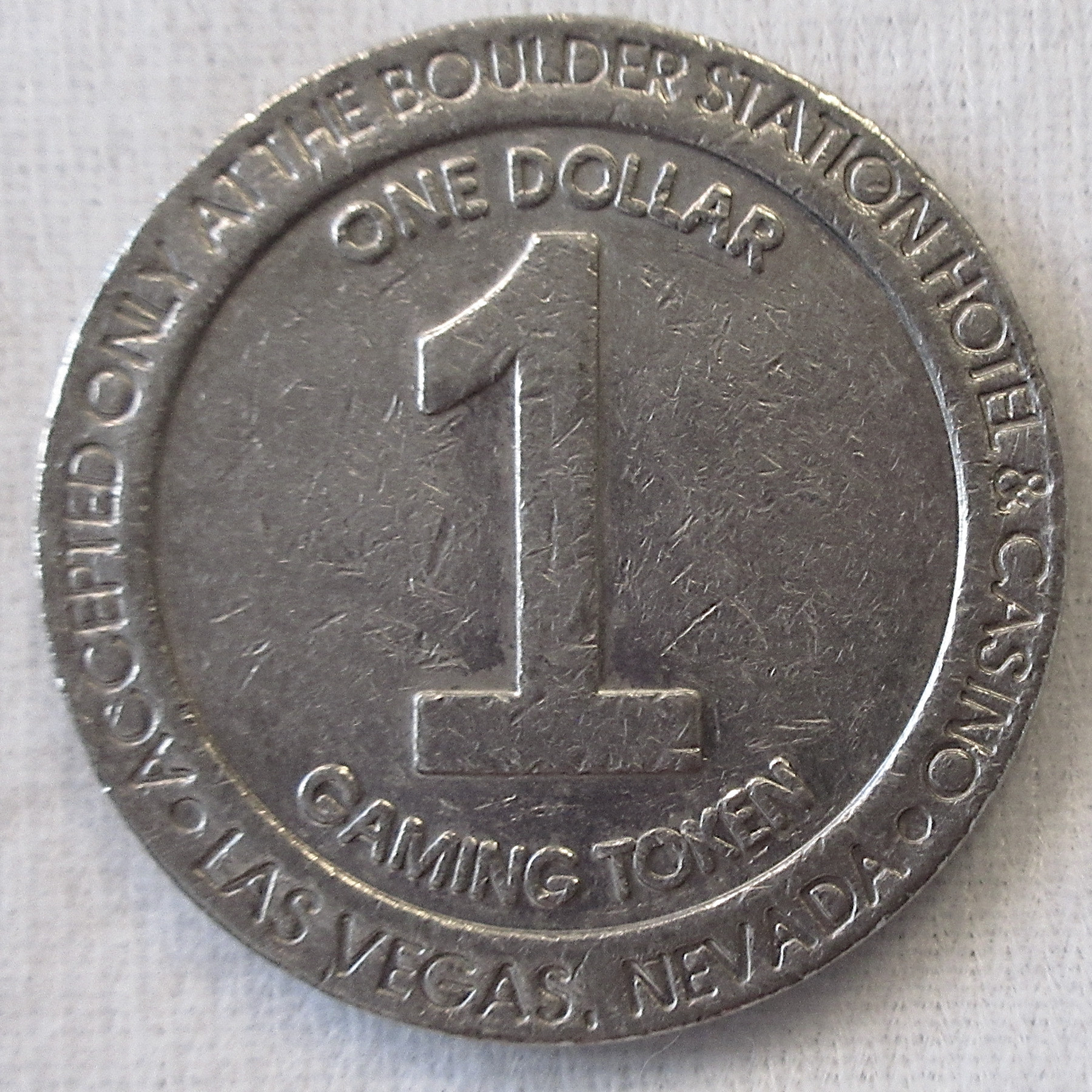 Boulder Station $1 Token - Product Image