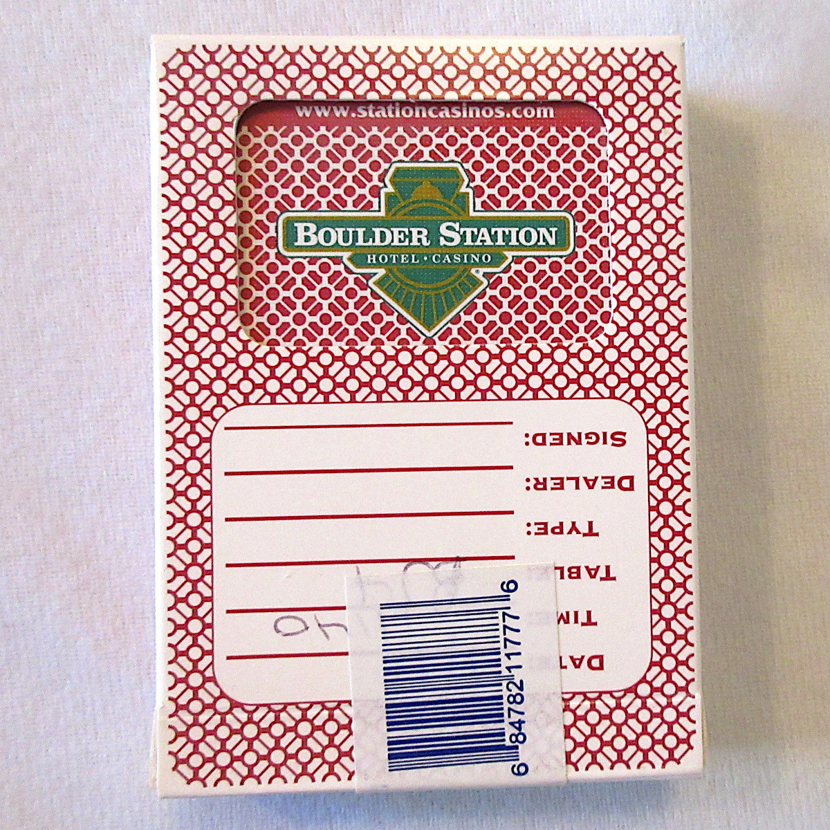 Boulder Station Playing Cards