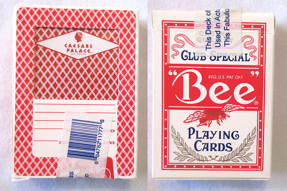 Caesar's Playing Cards - Product Image
