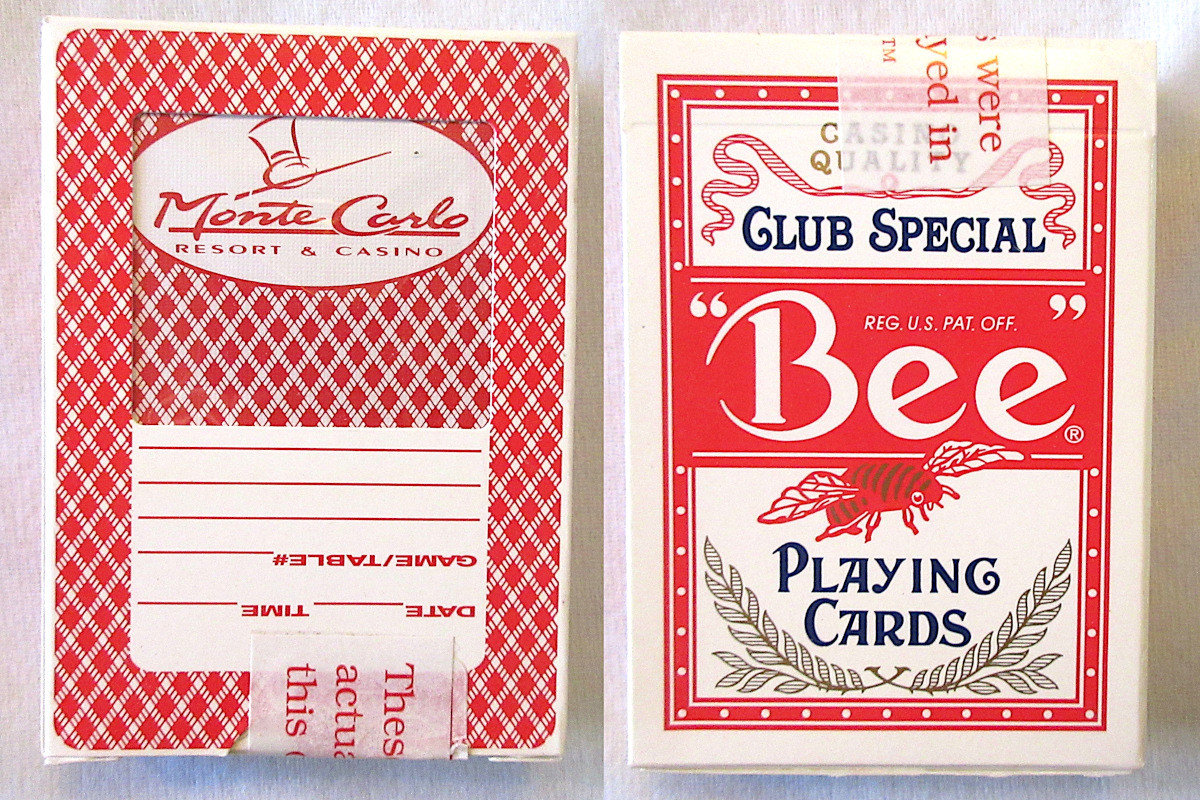 Monte Carlo Playing Cards - Product Image