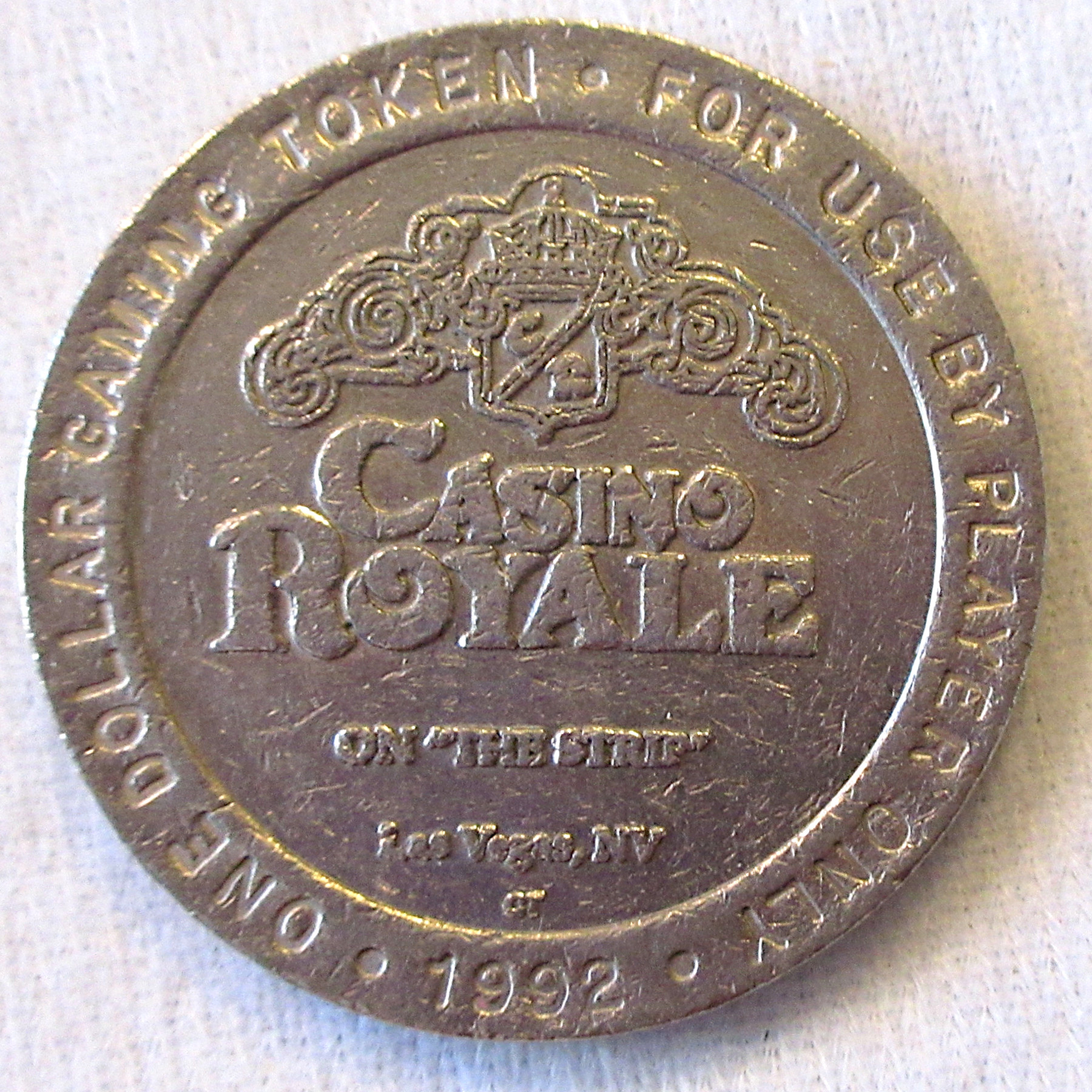 Casino Royale $1 Token - Product Image