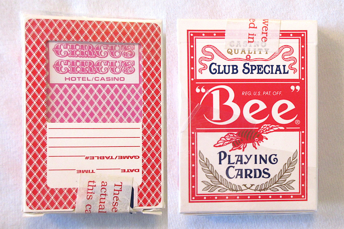 Circus Circus Playing Cards