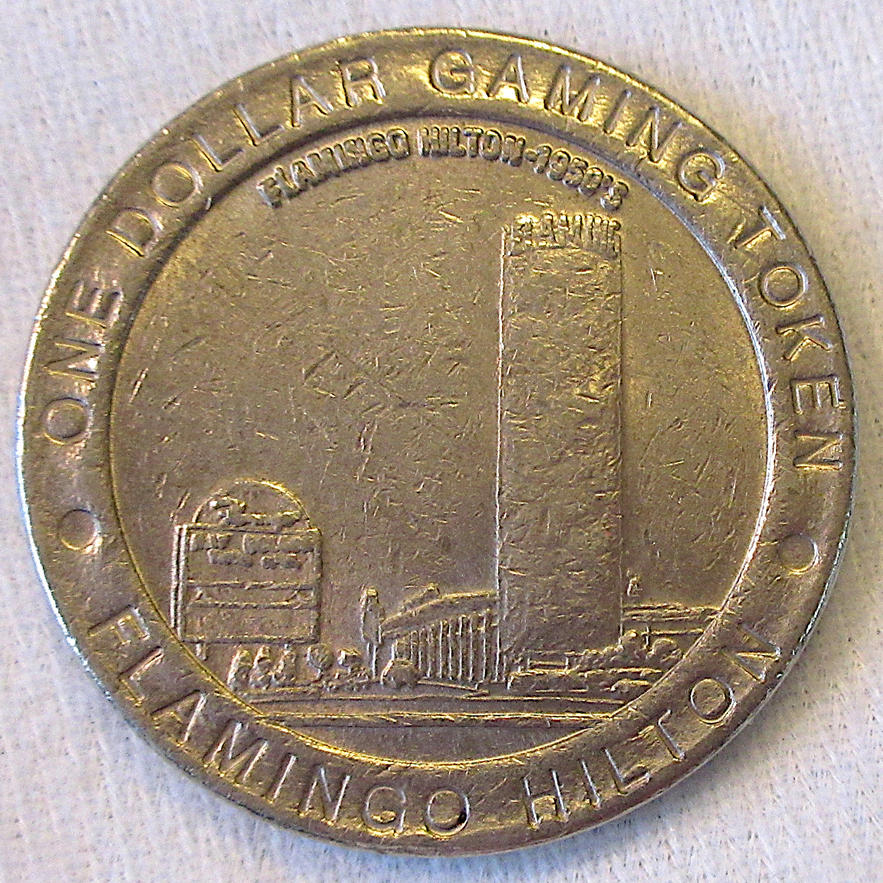 Flamingo $1 Token