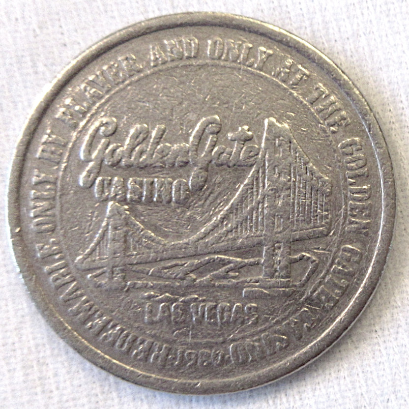 Golden Gate $1 Token - Product Image