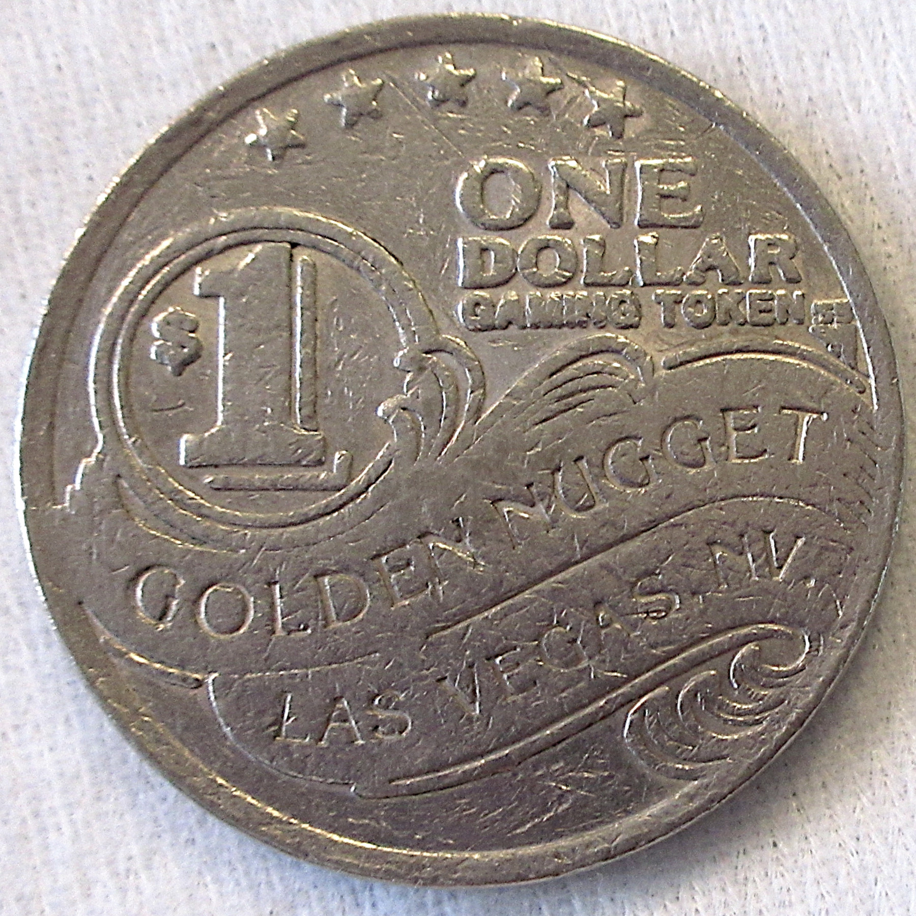 Golden Nugget $1 Token - Product Image