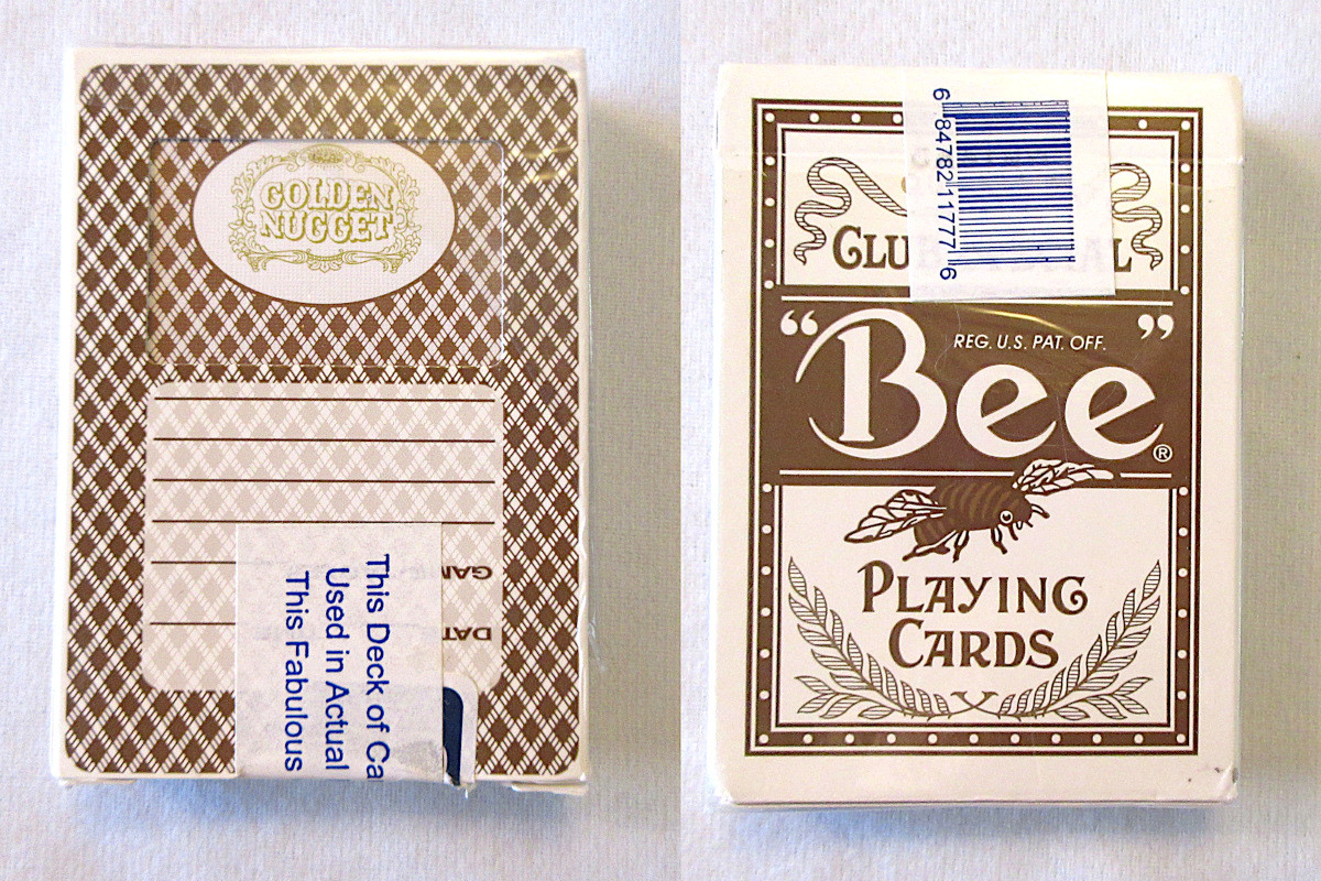 Golden Nugget Playing Cards - Product Image