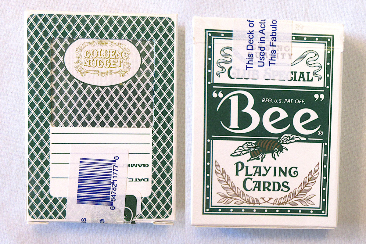 Golden Nugget Playing Cards
