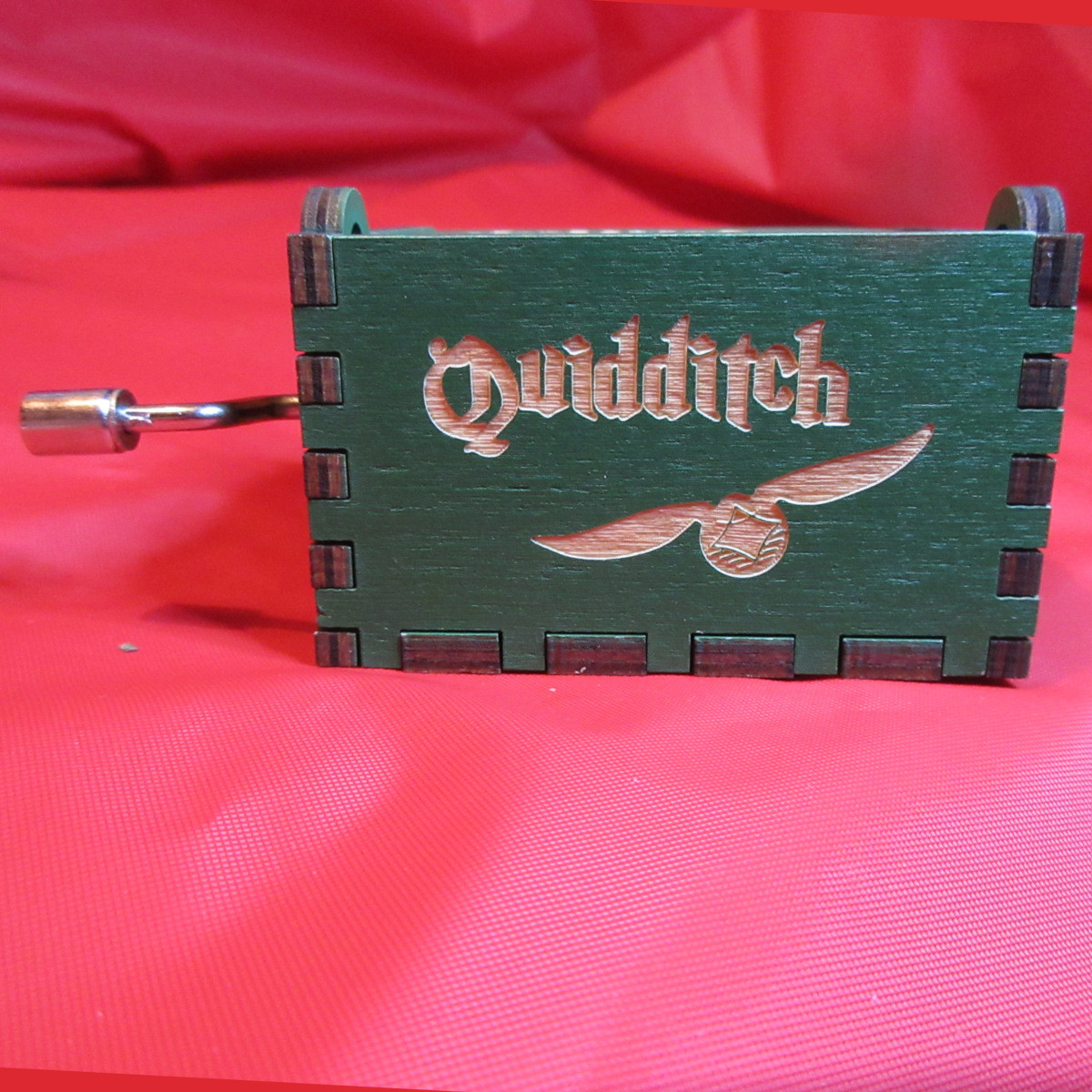 Harry Potter Hand Crank Music Box - Green
