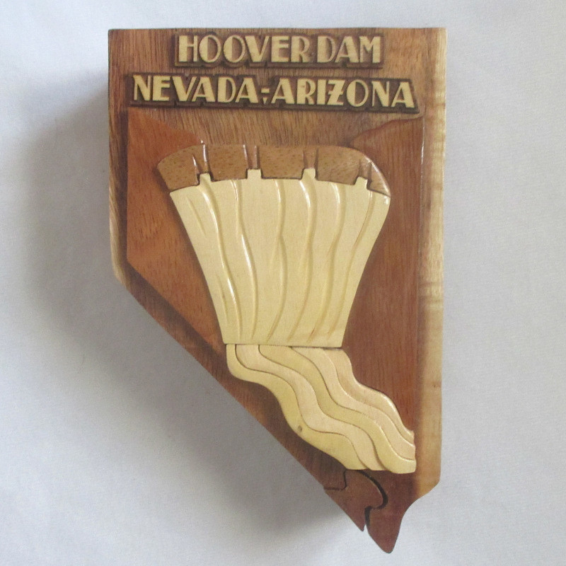 Hoover Dam Puzzle Box - Product Image