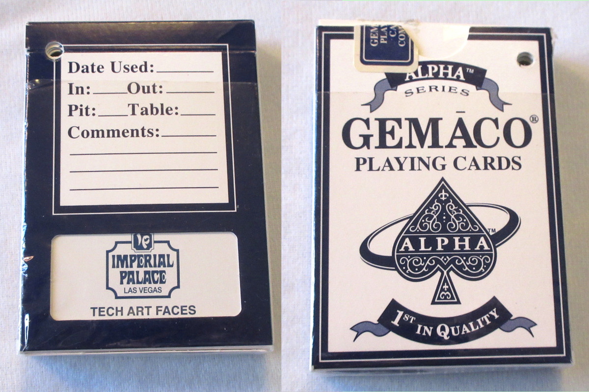 Imperial Palace Playing Cards - Product Image