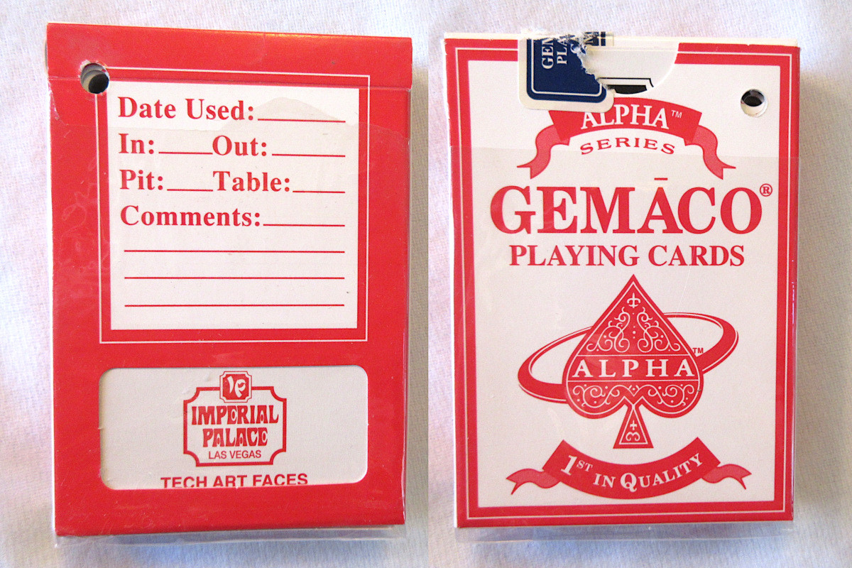 Imperial Palace Playing Cards