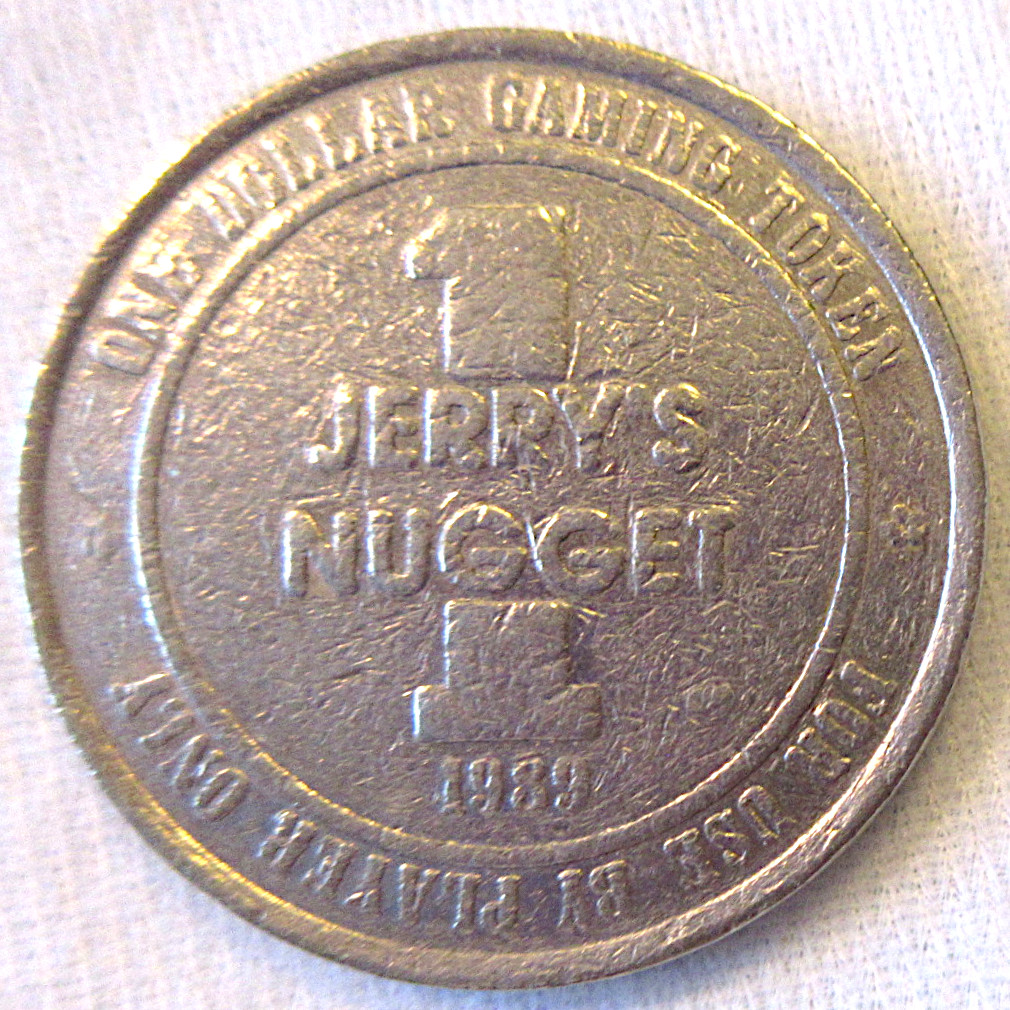 Jerry's Nugget $1 Token - Product Image