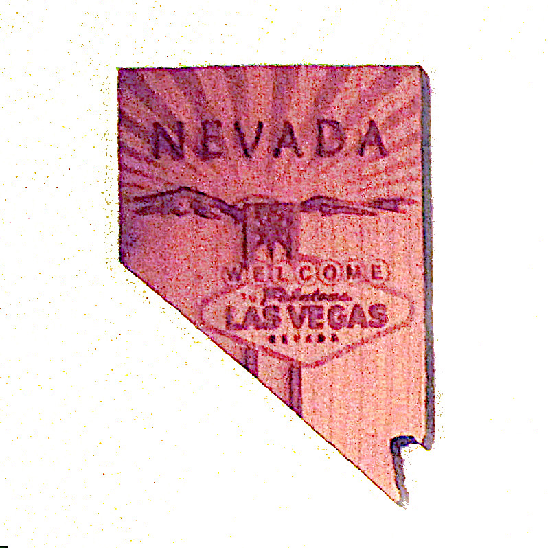 Las Vegas Welcome Magnet - Product Image