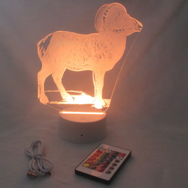 Light up Big Horn Sheep