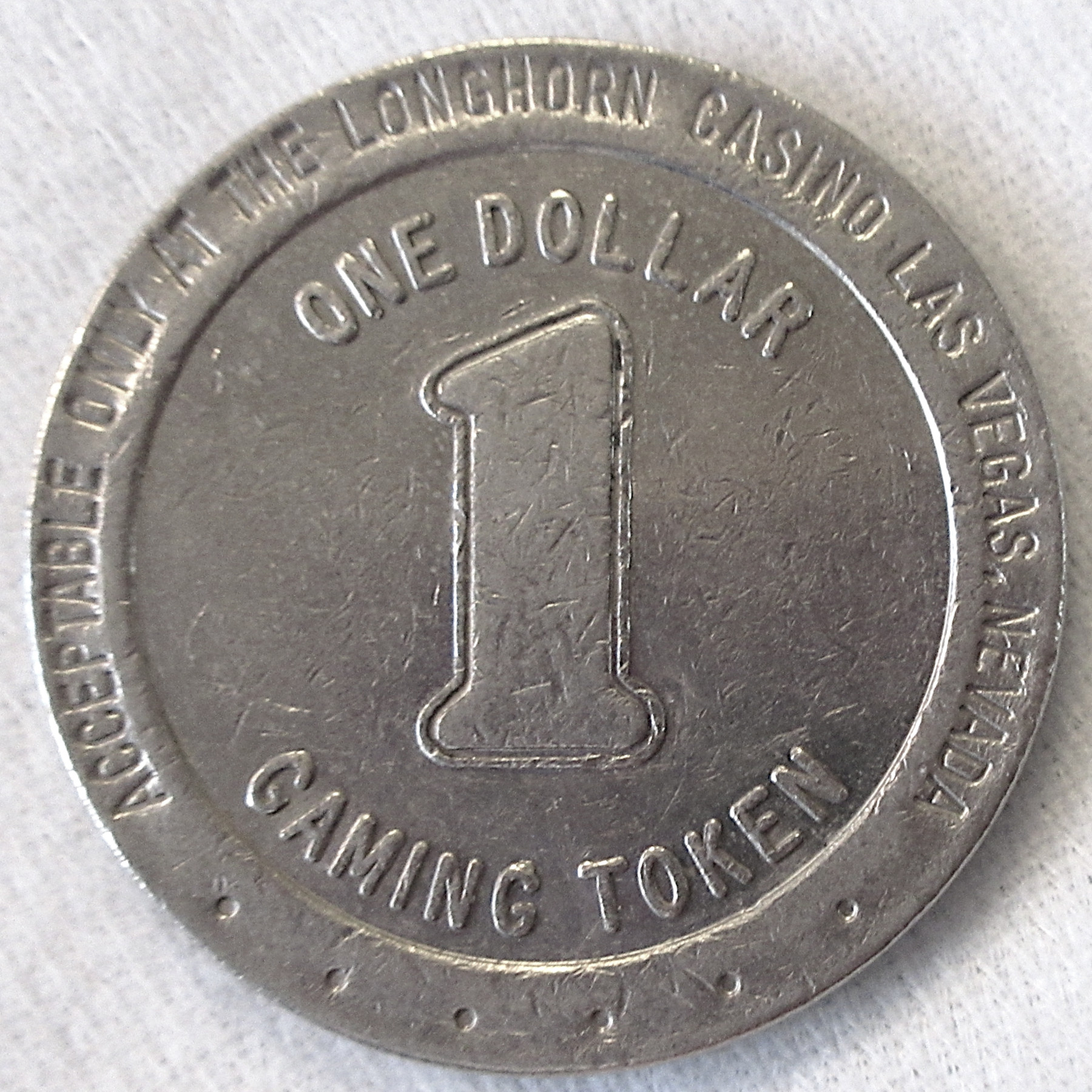 Longhorn $1 Token - Product Image