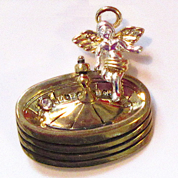 Lucky Roulette Angel Pin - Product Image