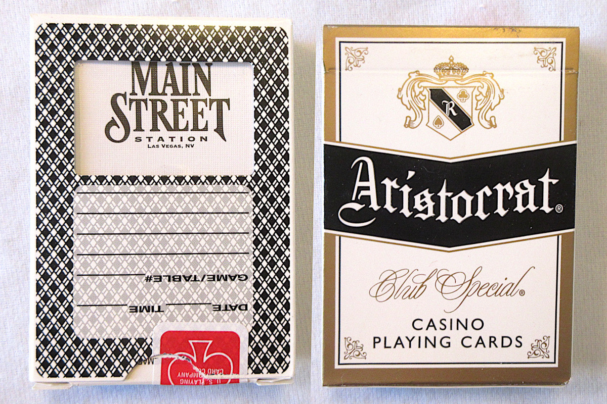 Main Street Station Playing Cards - Product Image