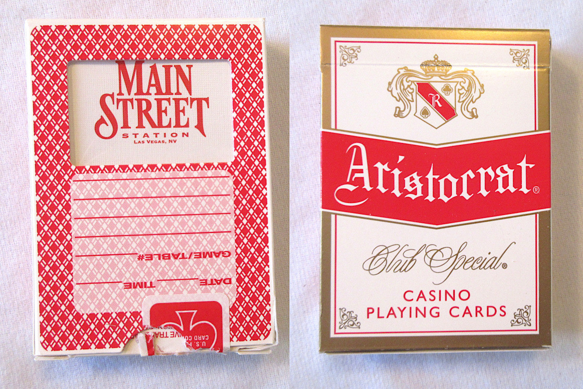 Main Street Station Playing Cards