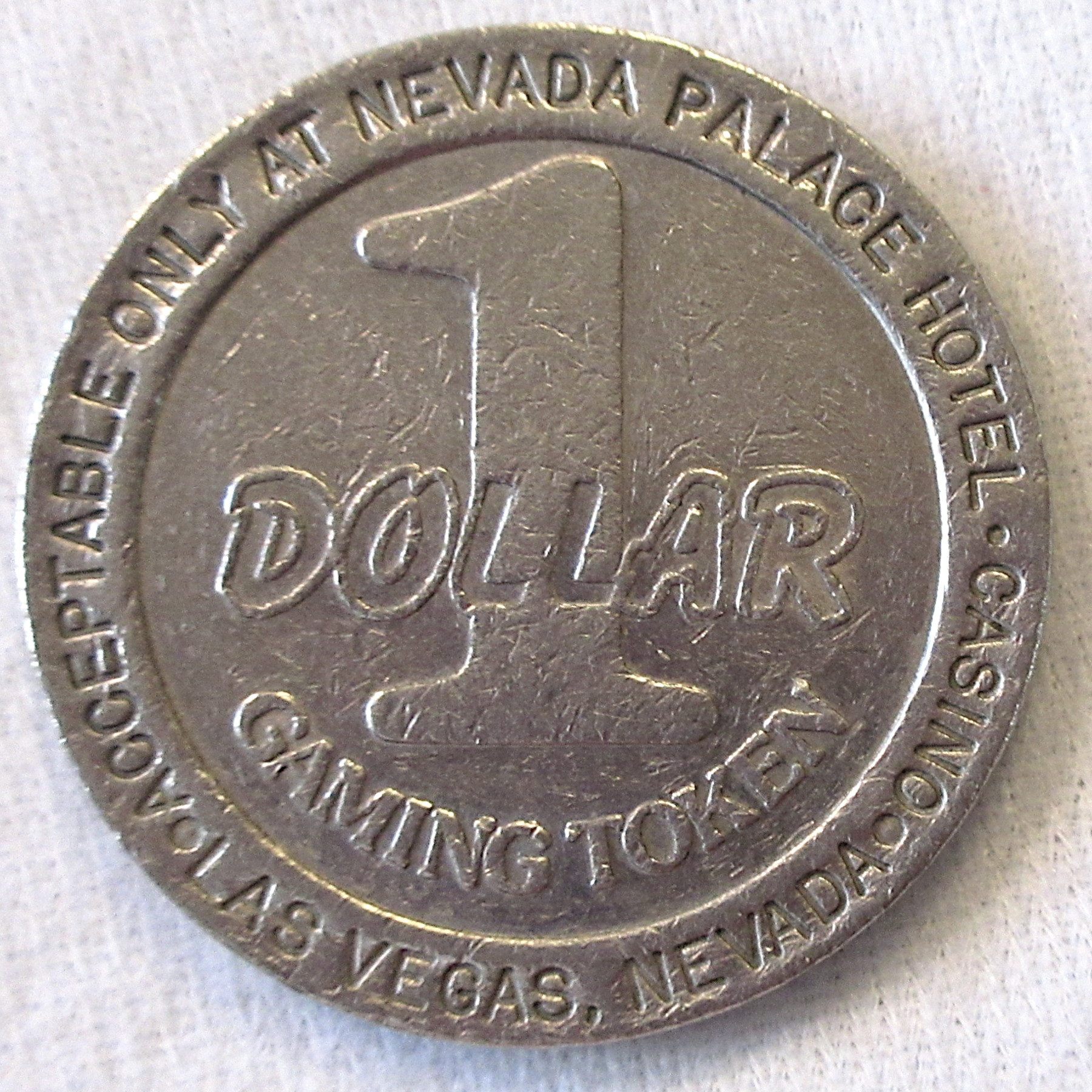 Nevada Palace $1 Token - Product Image
