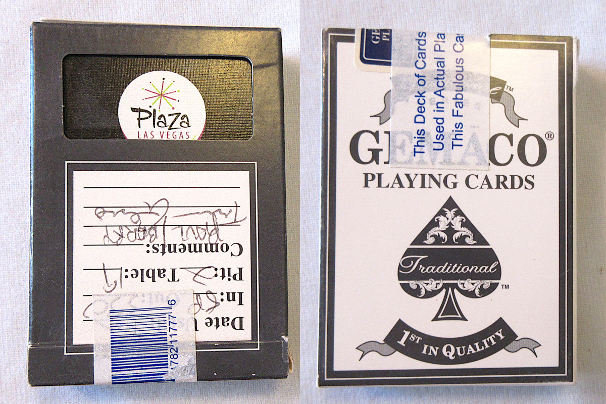 Plaza Playing Cards - Product Image