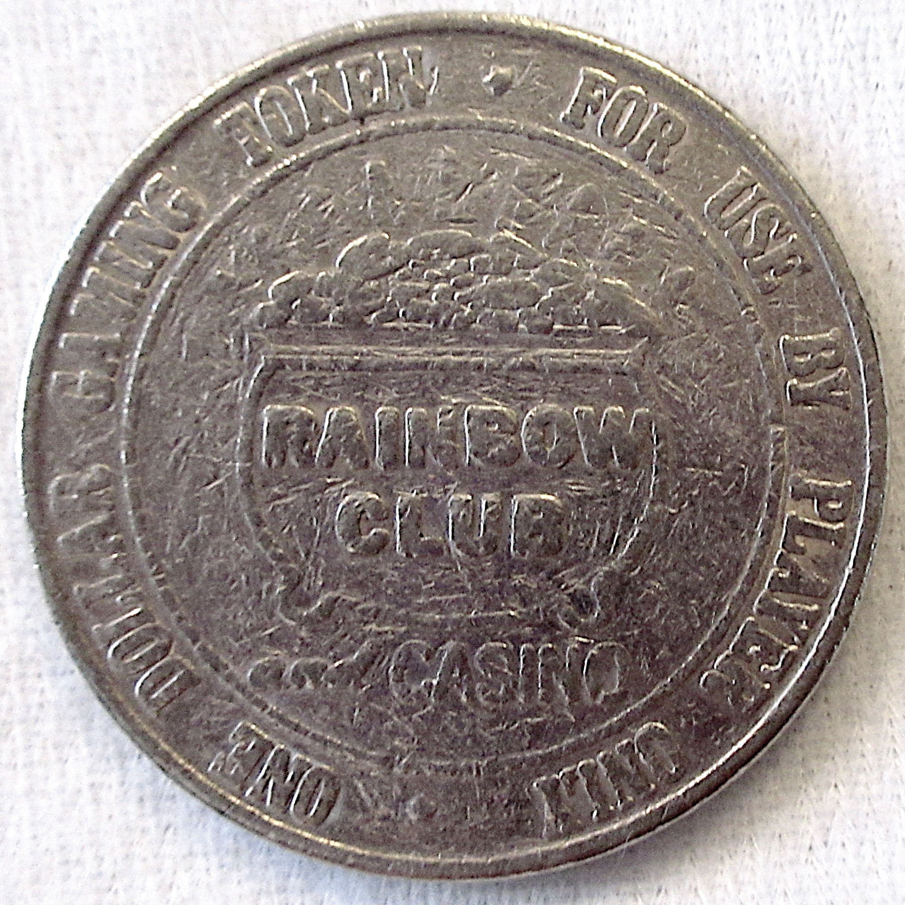 Rainbow Club $1 Token - Product Image