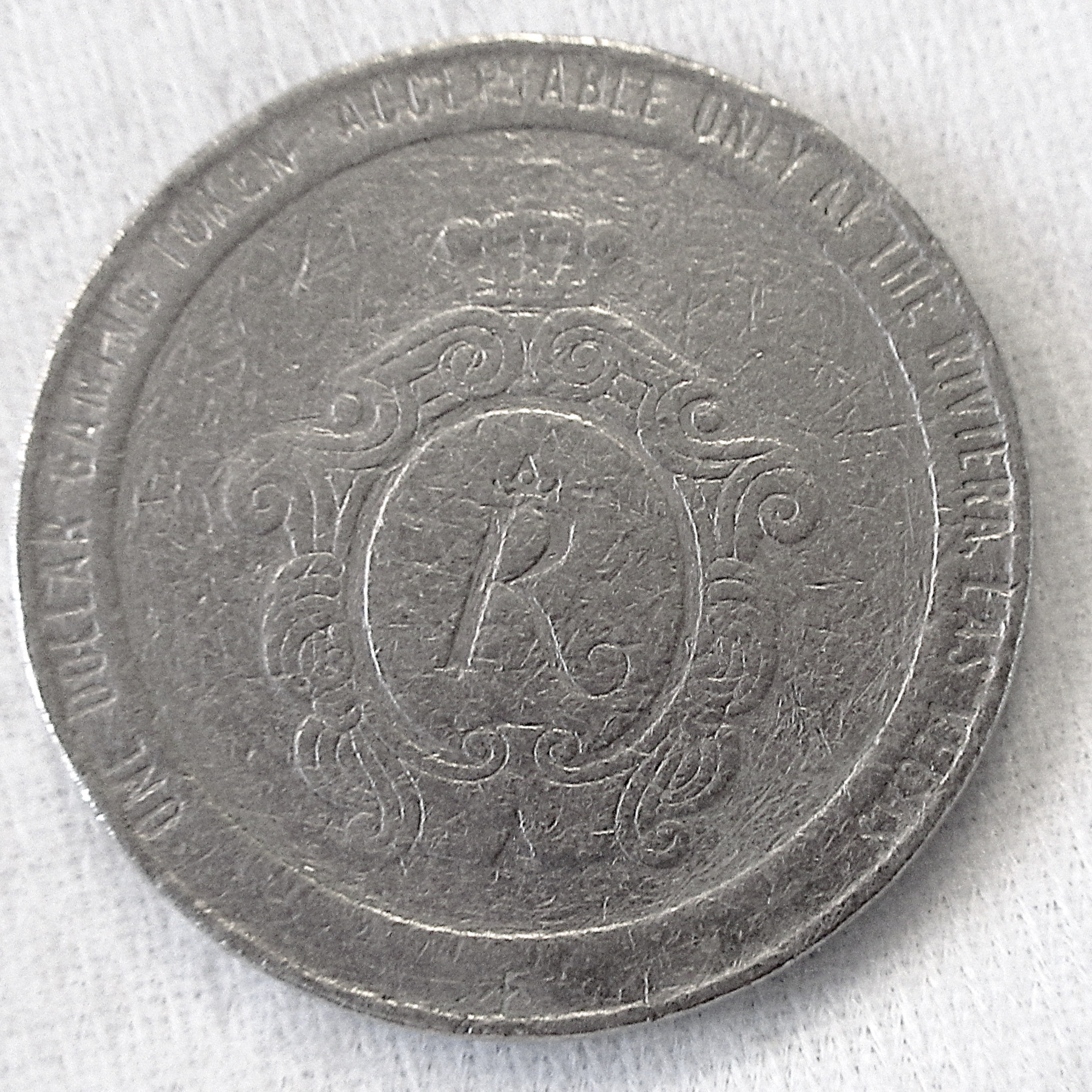 Riviera $1 Token - Product Image