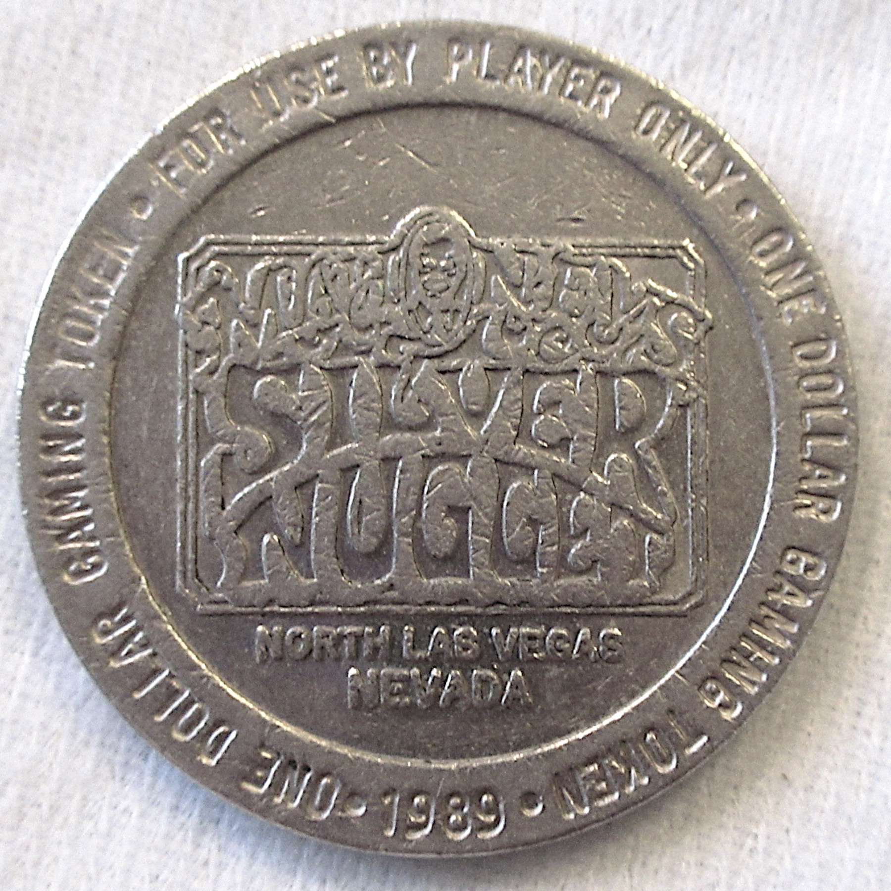 Silver Nugget  $1 Token - Product Image