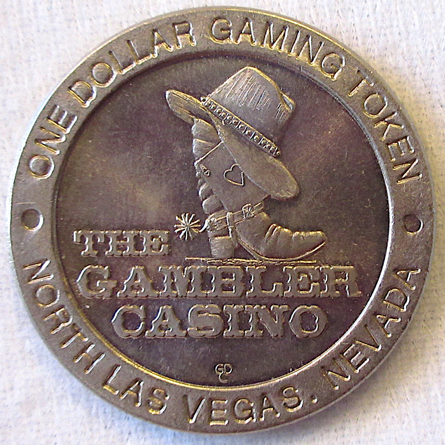 The Gambler $1 Token