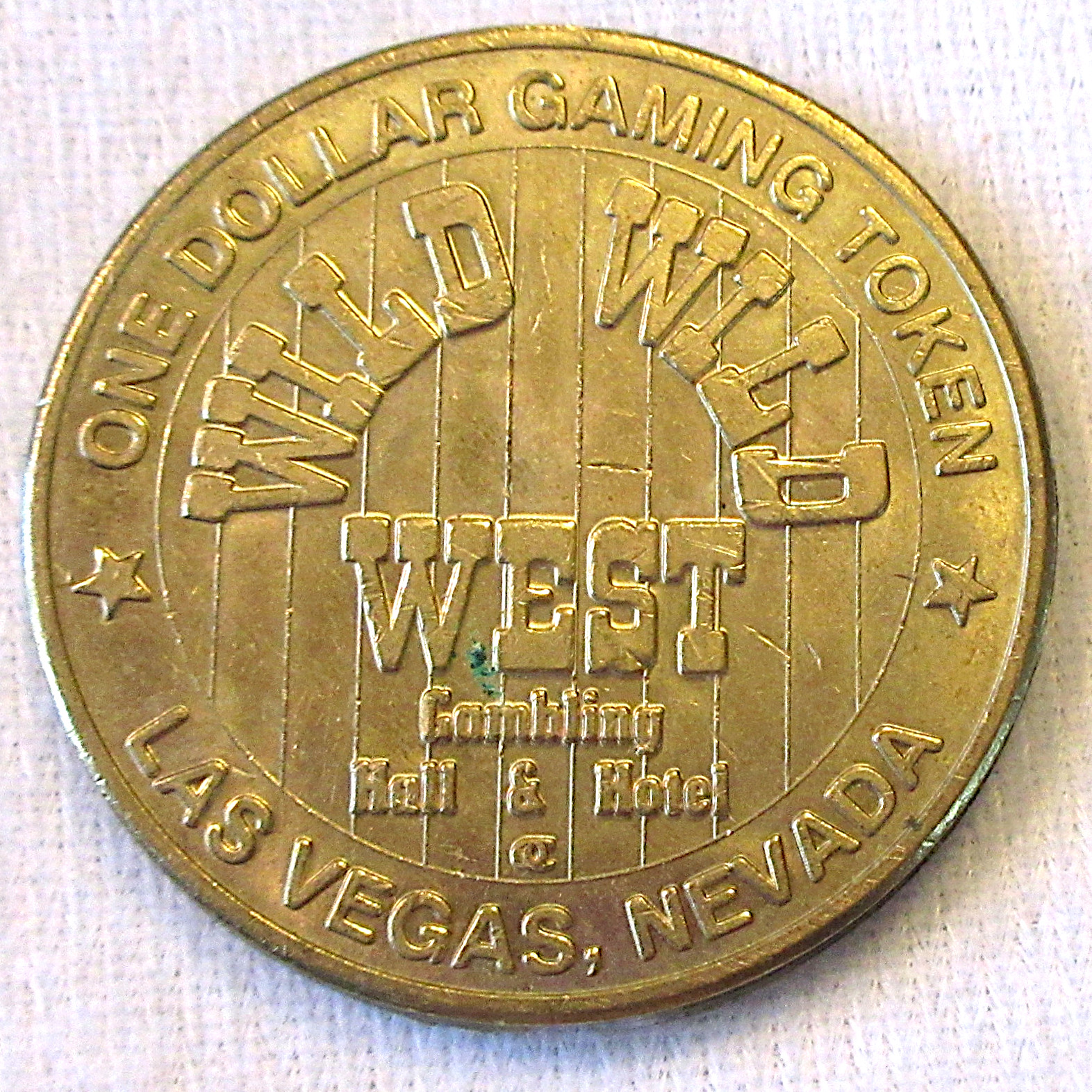 The Wild Wild West $1 Token - Product Image