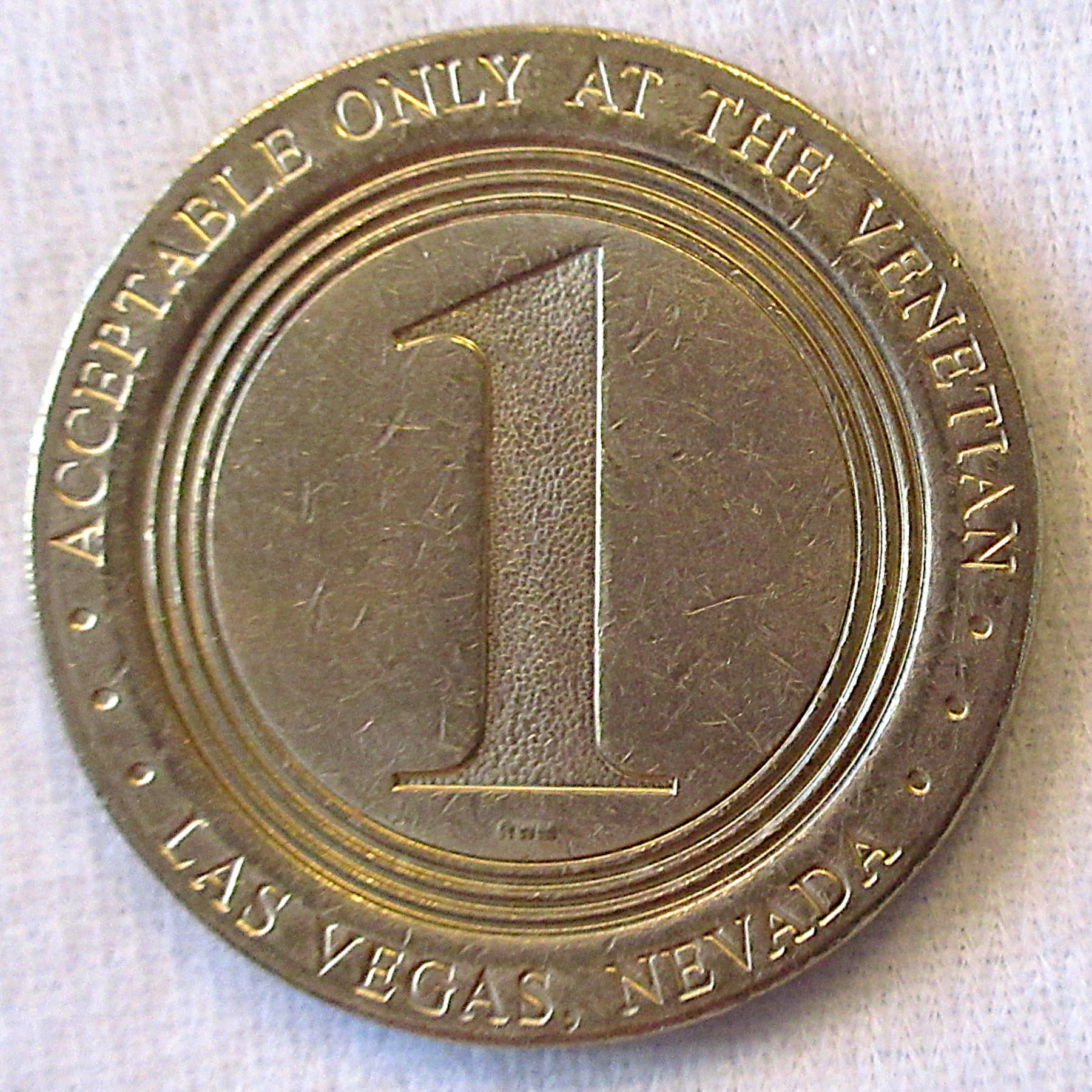 Venetian $1 Token - Product Image