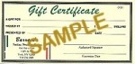 Gift Certificate - Product Image